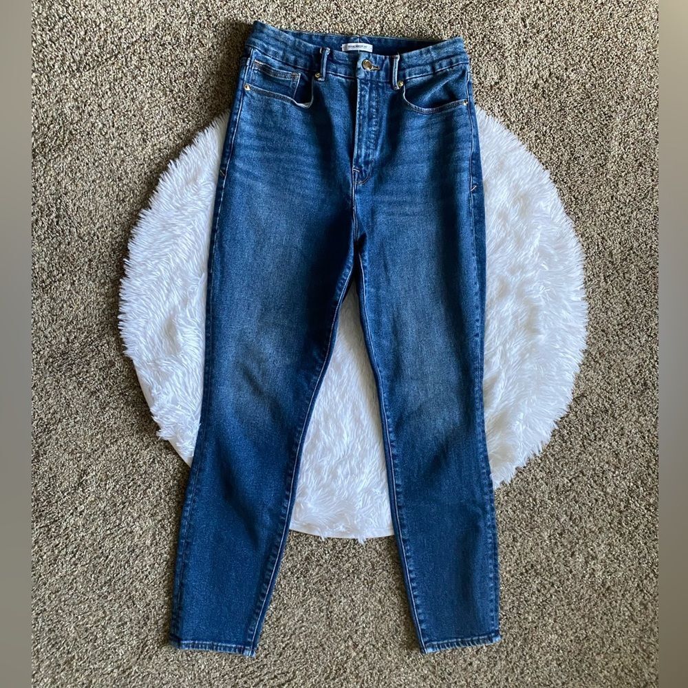 Good American Skinny Jeans Good Curve Womens Size 10